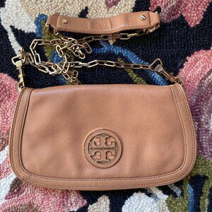Tory Burch Amanda Flap Clutch Purse